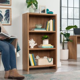 Westley 3 Shelf Bookcase, Warm Walnut Finish